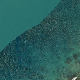 Satellite imagery of Te Heruotaraia Point, NZ