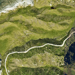 Satellite imagery of Moemoto Head, NZ