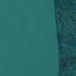 Satellite imagery of Moemoto Head, NZ