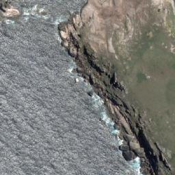 Satellite imagery of Carpentaria Rock, AU