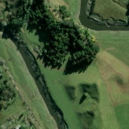 Satellite imagery of Mangahau Pa, NZ