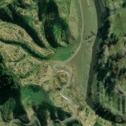 Satellite imagery of Mangahau Pa, NZ