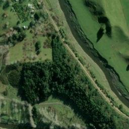 Satellite imagery of Mangahau Pa, NZ
