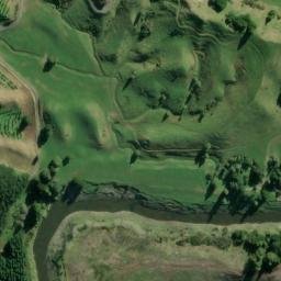 Satellite imagery of Mangahau Pa, NZ