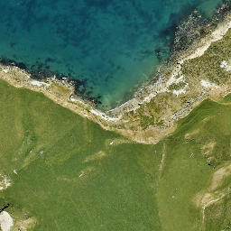 Satellite imagery of Upukuotangata Point, NZ