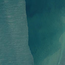 Satellite imagery of Warea Redoubt, NZ