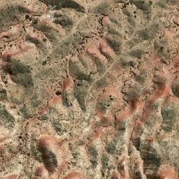 Satellite imagery of Cerro Bayo Mesa, AR