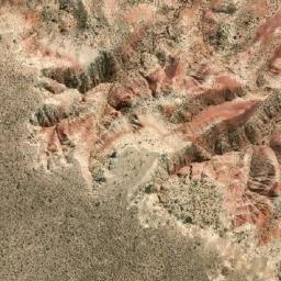 Satellite imagery of Cerro Bayo Mesa, AR