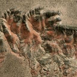 Satellite imagery of Cerro Bayo Mesa, AR