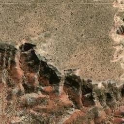 Satellite imagery of Cerro Bayo Mesa, AR