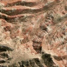 Satellite imagery of Cerro Bayo Mesa, AR