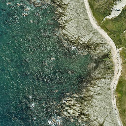 Satellite imagery of Ahuriri Point, NZ