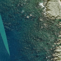 Satellite imagery of Ahuriri Point, NZ