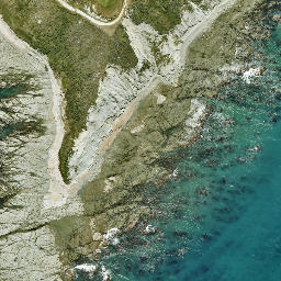 Satellite imagery of Ahuriri Point, NZ