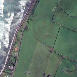 Satellite imagery of Cape Egmont, NZ