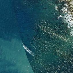 Satellite imagery of Ahuriri Point, NZ