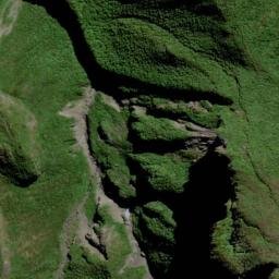 Satellite imagery of Carrington Ridge, NZ