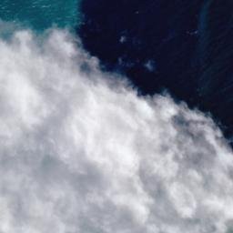 Satellite imagery of Cape Egmont, NZ