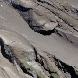 Satellite imagery of Curtis Ridge, NZ