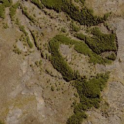 Satellite imagery of Sunset Ridge, NZ