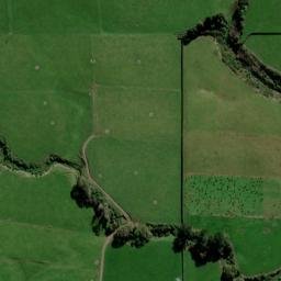 Satellite imagery of Whakaahu Rangi Plaque, NZ