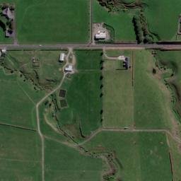 Satellite imagery of Eltham Trig Beacon, NZ