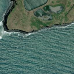 Satellite imagery of Te Namu Pa, NZ