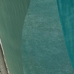 Satellite imagery of Beach Crest December 1986, NZ