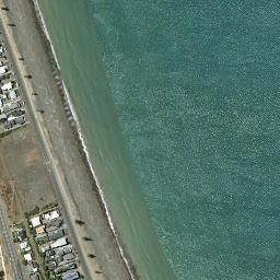 Satellite imagery of Beach Crest December 1986, NZ