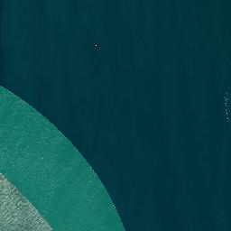 Satellite imagery of Auckland Rock, NZ