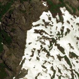 Satellite imagery of Cerro Tres Picos, AR