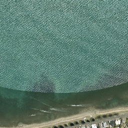 Satellite imagery of Ahuriri Bluff, NZ