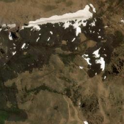 Satellite imagery of Cerro Bardón, AR