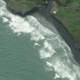 Satellite imagery of Papaka Te Rangi, NZ