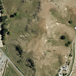 Satellite imagery of Puketapu Pa, NZ