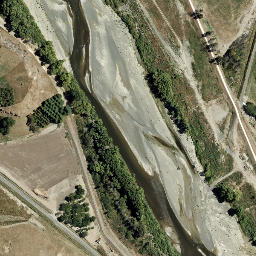 Satellite imagery of Puketapu Pa, NZ