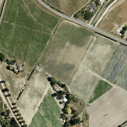 Satellite imagery of Puketapu Pa, NZ