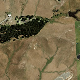 Satellite imagery of Pukekura Pa, NZ