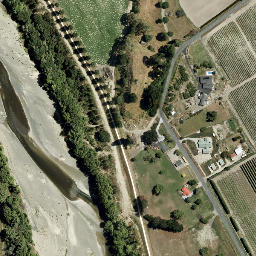 Satellite imagery of Puketapu Pa, NZ