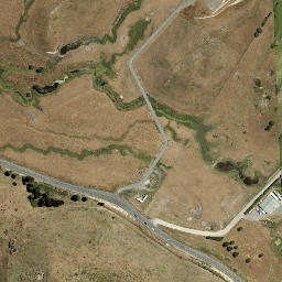 Satellite imagery of Pukekura Pa, NZ
