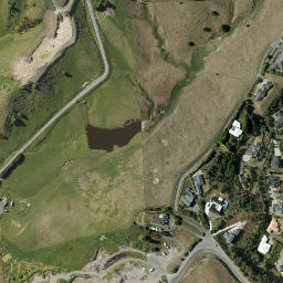 Satellite imagery of Pukekura Pa, NZ