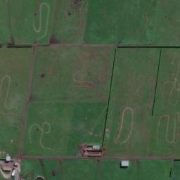Satellite imagery of Manaia Redoubt, NZ