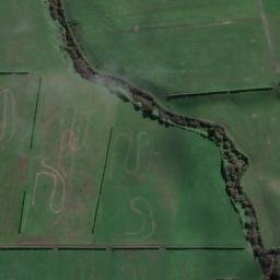 Satellite imagery of Manaia Redoubt, NZ