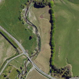 Satellite imagery of Te Hora Pa, NZ