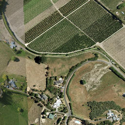 Satellite imagery of Ohikakawera Pa, NZ