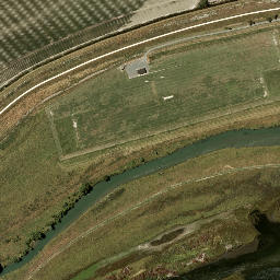 Satellite imagery of Waitangi Mission Station 1844-1852, NZ