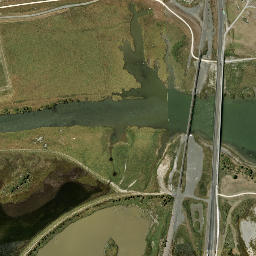 Satellite imagery of Waitangi Mission Station 1844-1852, NZ