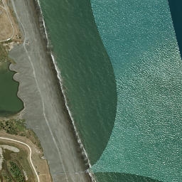 Satellite imagery of Waitangi Mission Station 1844-1852, NZ
