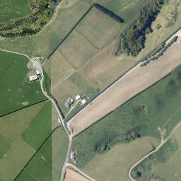 Satellite imagery of Te Ruaki Pa, NZ