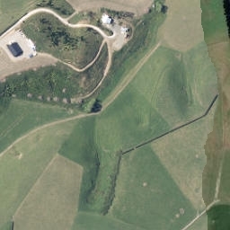 Satellite imagery of Te Ruaki Pa, NZ